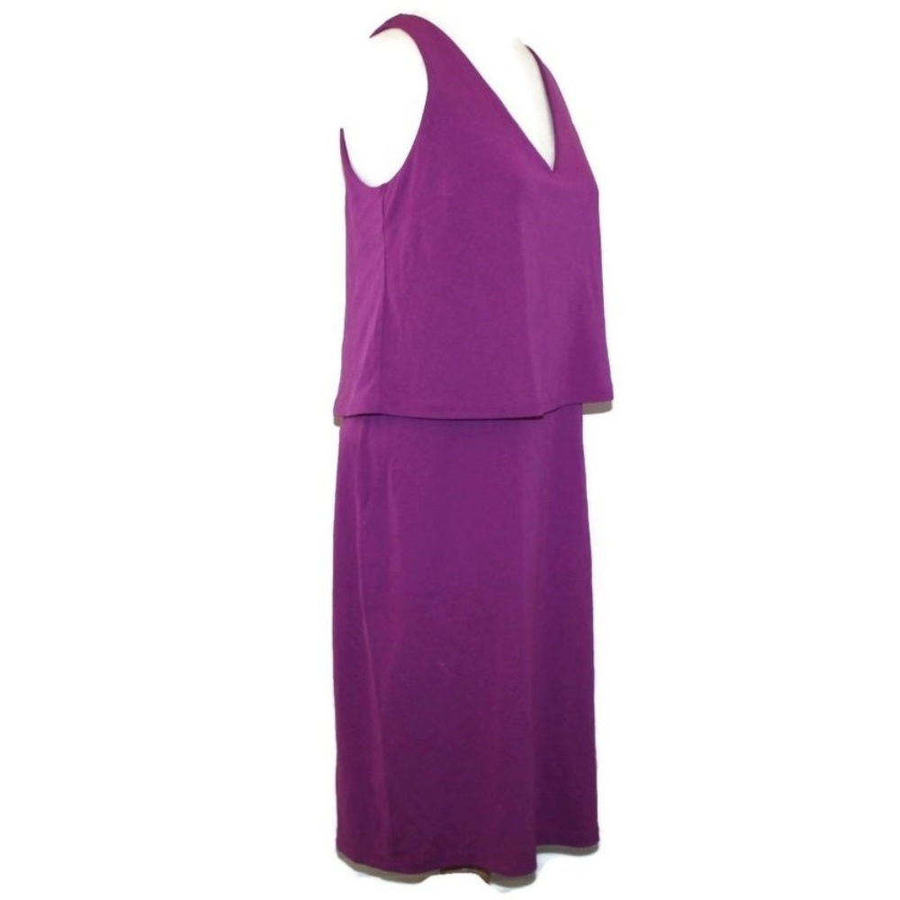 Ralph Lauren Violet Dress Sleeveless Large